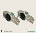 BORSEHUNG AUDI Q3 VOLKSWAGEN PASSAT SHARAN TIGUAN LOWER ARM BUSH SET / 2PCS 	(3C0199231E)(1006100014)(B11353)