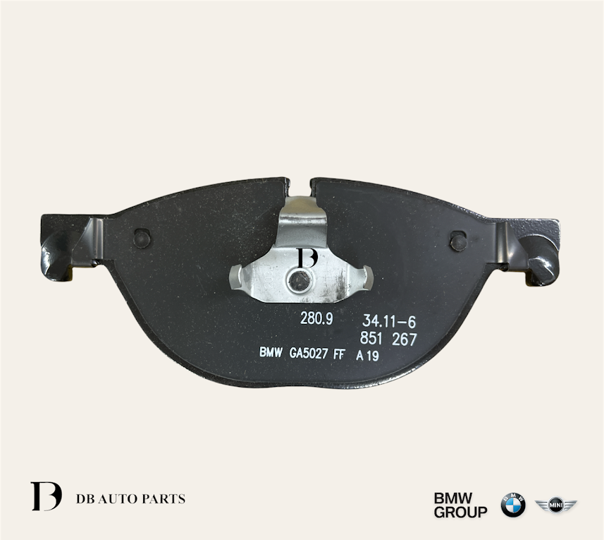 100% ORIGINAL BMW F10 520i 520d F02 730d 740i FRONT BRAKE PADS SET 	(34116851269)(2504501)