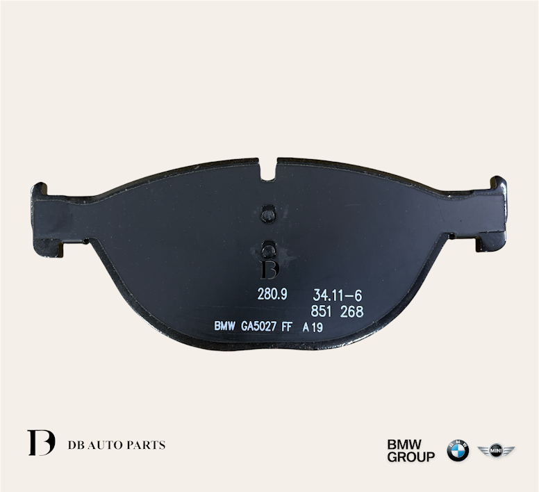 100% ORIGINAL BMW F10 520i 520d F02 730d 740i FRONT BRAKE PADS SET 	(34116851269)(2504501)