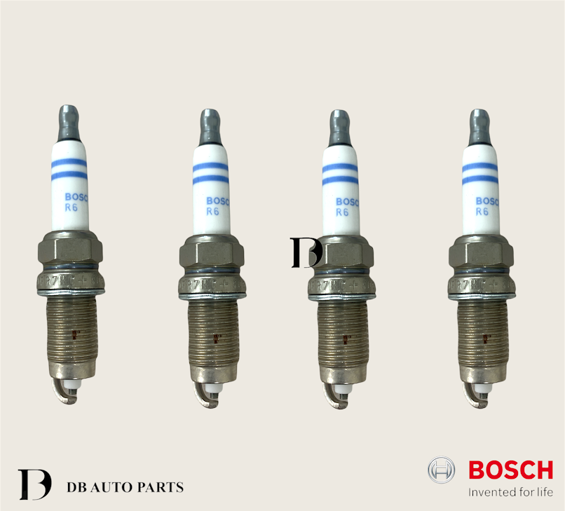 BOSCH VOLKSWAGEN POLO 1.4 NEW BEETLE 2.0 SPARK PLUG / GLOW PLUG SET / 4 PCS (0242236565)(101905601B)