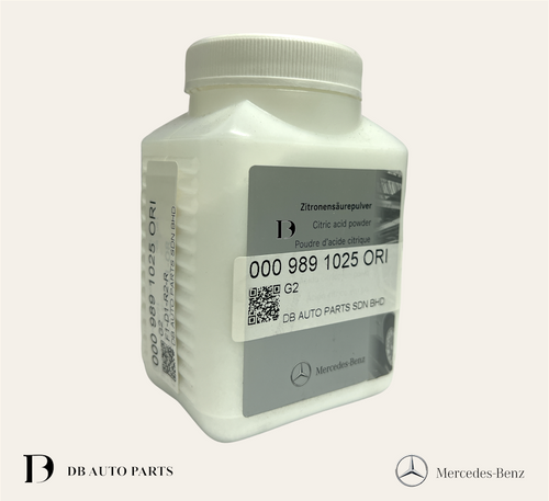 100% GEINUINE ORIGINAL MERCEDES BENZ CLEANING COMPOUND / CITRIC ACID /COOLING SYSTEM CLEANER 	(0009891025)