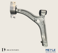 MEYLE MERCEDES BENZ W176 W246 W242 FRONT LOWER ARM/CONTROL ARM WITH RUBBER MOUNTING , BALL JOINT (LEFT) (016050072)