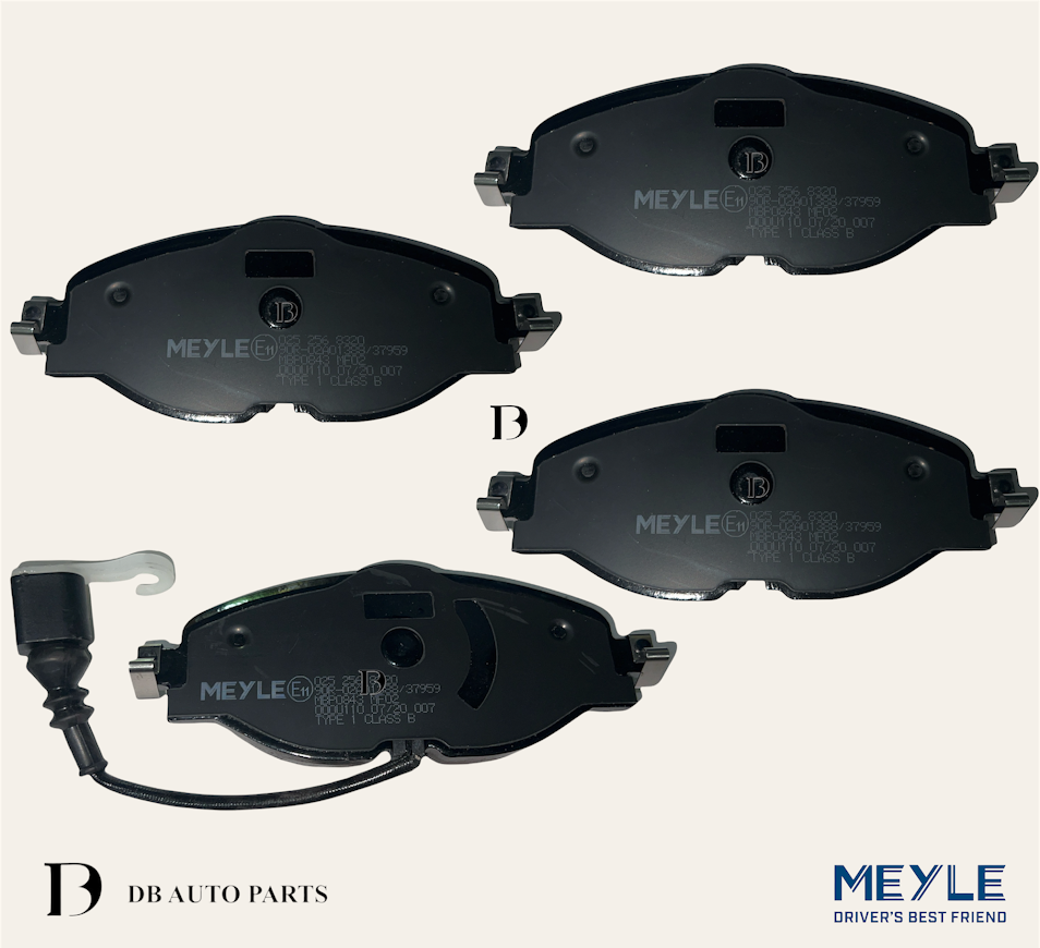 MEYLE  VOLKSWAGEN MK7 GOLF PASSAT TIGUAN AUDI A3 Q2 TT FRONT BRAKE PADS 	(0252568320)(5Q0698151F)