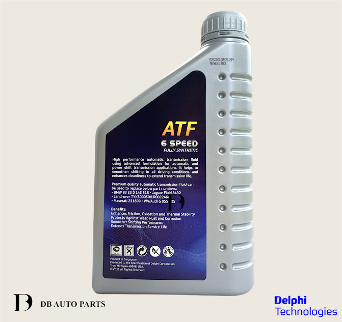 DELPHI TRANSMISSION OIL 6 SPEED/ NATURAL COLOUR (83220144137)(832220142516)(G055005A1)(G055005A2)