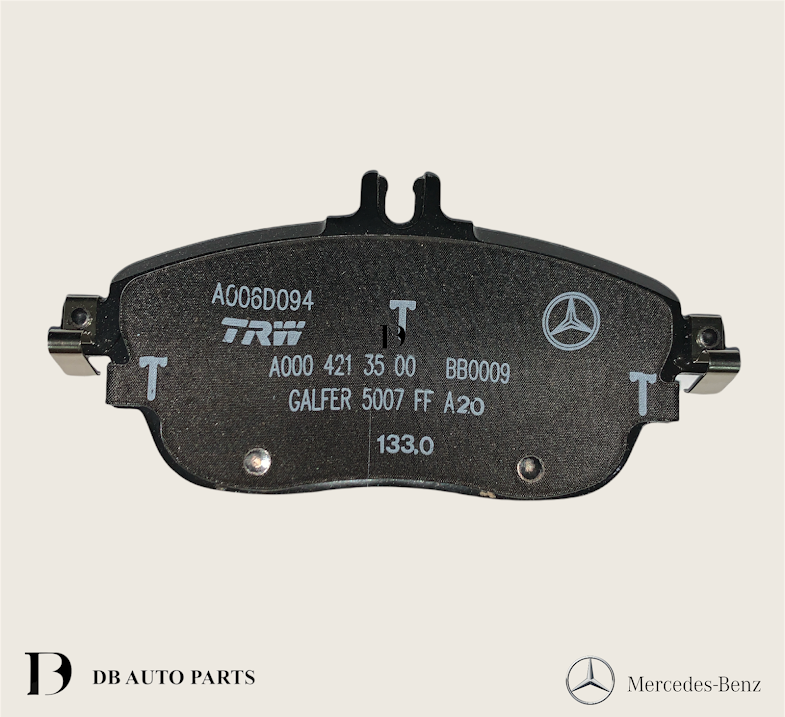ORIGINAL MERCEDES BENZ A-CLASS W176 A250 W156 W246 W117 FRONT BRAKE PADS SET (0004203002)(2486901)(0252486919)