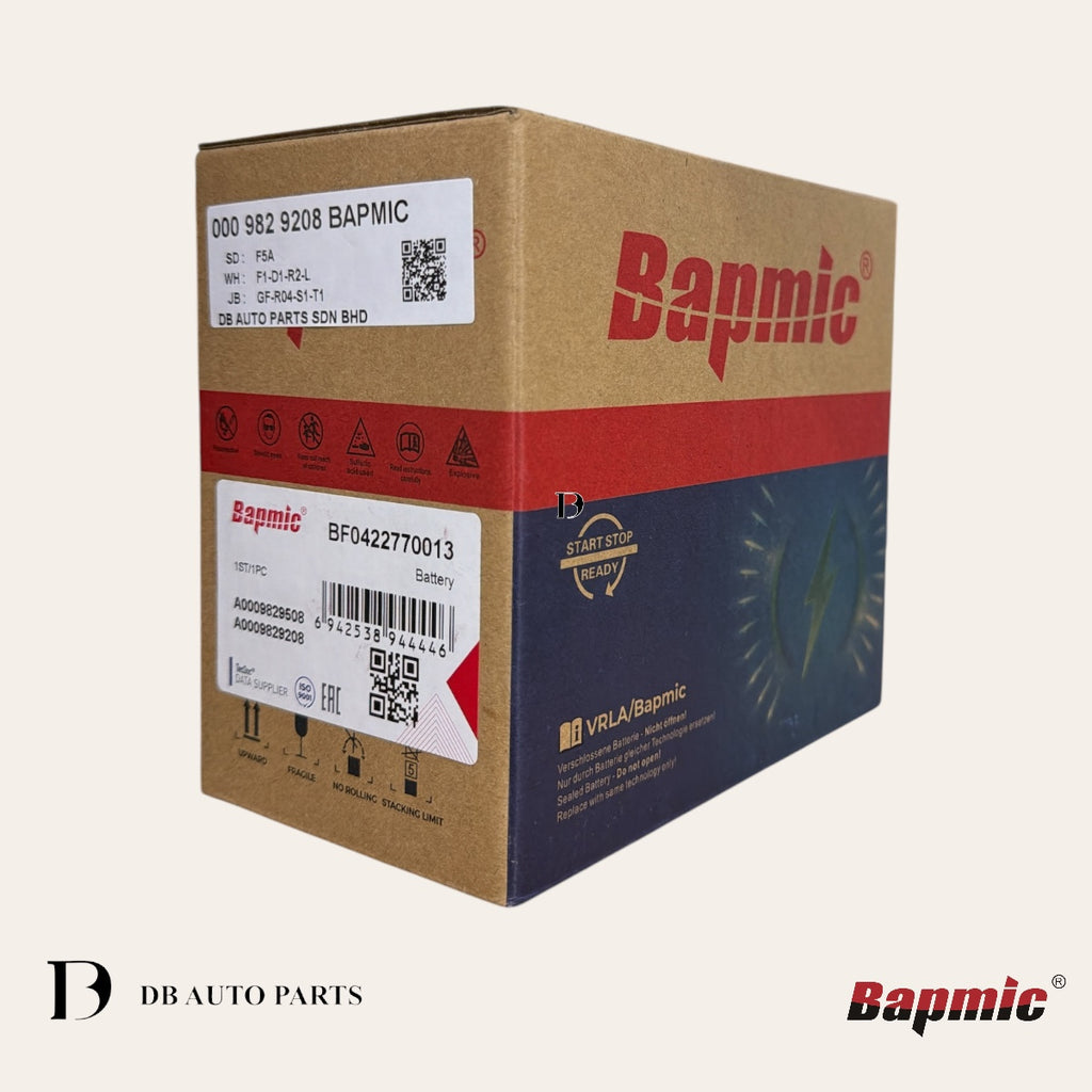 Bapmic Mercedes Benz W205 W213 Back Up Battery 12v10a (0009829208)(YTX124)