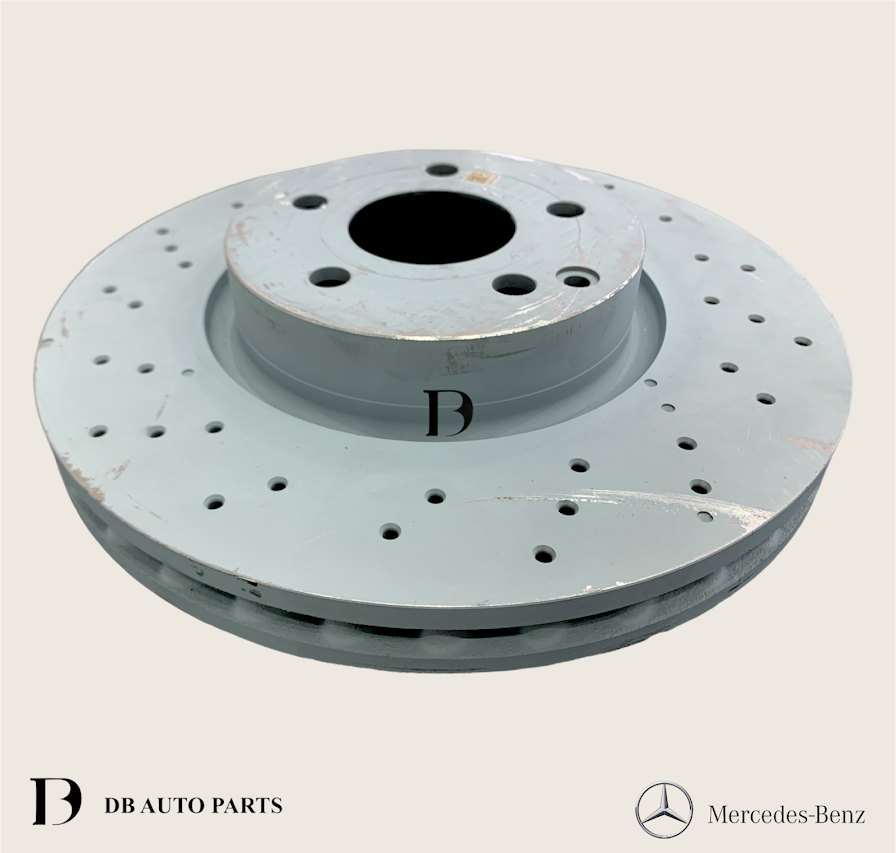 ORIGINAL MERCEDES BENZ W204 W212 FRONT BRAKE DISC SET/2PCS	(0004213012)(0004211112)(2044211012)