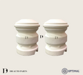 OPTIMAL BMW E30 E36 E39 316i E66 E67 730d FRONT RUBBER BUFFER / ABSORBER DAMPER SET/2PCS (31331124449)(31331125215)