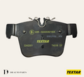 TEXTAR MERCEDES BENZ C-CLASS W205 GLC X253 W253 AMG C43 REAR BRAKE PADS (0004205900)(2242301)(0252242316)
