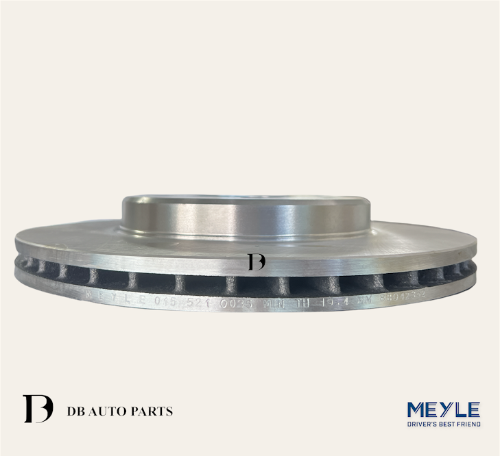 MEYLE MERCEDES BENZ W202 C200 C220 C230 FRONT BRAKE DISC / DISC ROTOR SET / 2PCS 	(0155210035)(2024210912)