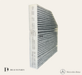 100% GENUINE ORIGINAL MERCEDES BENZ W205 C250 C300 W213 E250 E350 AIRCOND CHARCOAL FILTER / INNER (2058350147)(LAK1161P)