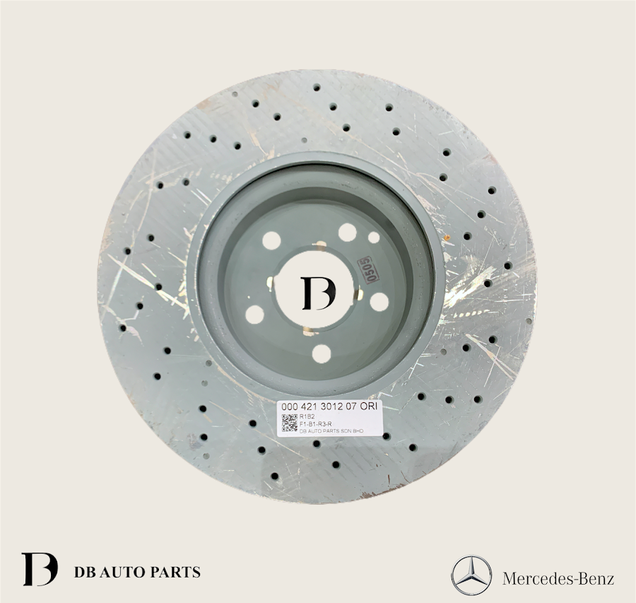 ORIGINAL MERCEDES BENZ W204 W212 FRONT BRAKE DISC SET/2PCS	(0004213012)(0004211112)(2044211012)