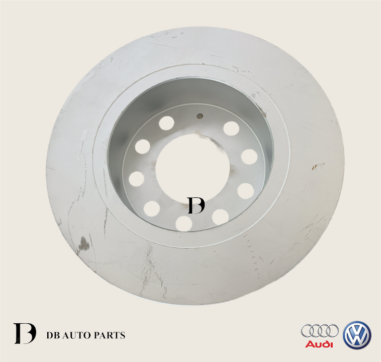 ORIGINAL VOLKSWAGEN BEETLE GOLF JETTA SCIROCCO AUDI A3 REAR BRAKE DISC / BRAKE ROTOR SET/2 PCS(1155230018)(1K0615601AB)