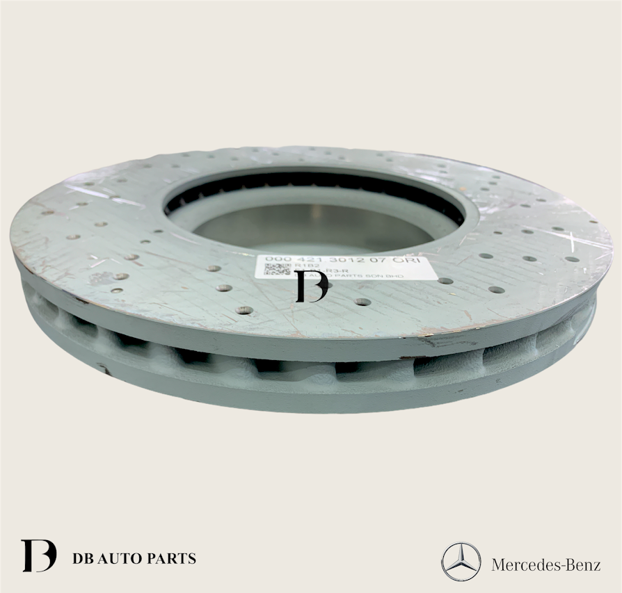 ORIGINAL MERCEDES BENZ W204 W212 FRONT BRAKE DISC SET/2PCS	(0004213012)(0004211112)(2044211012)