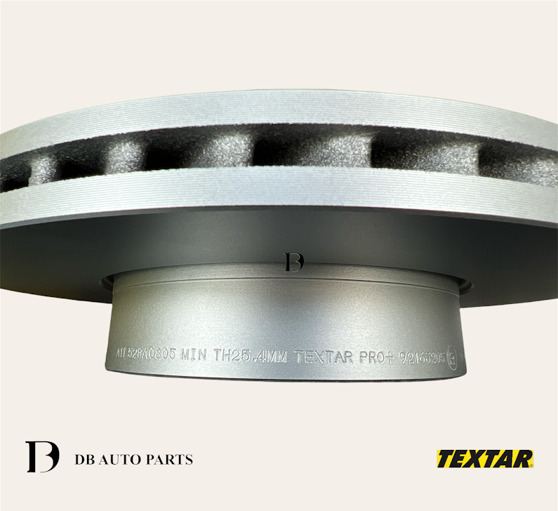 TEXTAR MERCEDES BENZ W204 C180 200 W212 E250 E350 FRONT BRAKE DISC SET/2PCS 	(92163205)(2124211312)