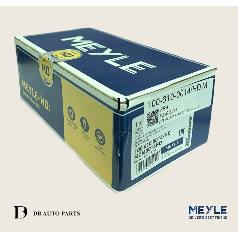 MEYLE HD AUDI VOLKSWAGEN FRONT AXLE LOWER ARM BUSH (1006100014)(3C0199231D)(3C0199231E)(3C0199231F)(3C0199231A)
