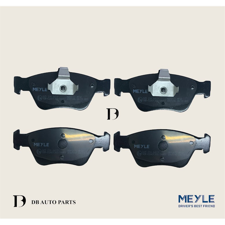 MEYLE MERCEDES BENZ W202 W210 FRONT BRAKE PADS (0252166419)(0044200220)(0024204420)(0024209620)(0054204720)(004420022041