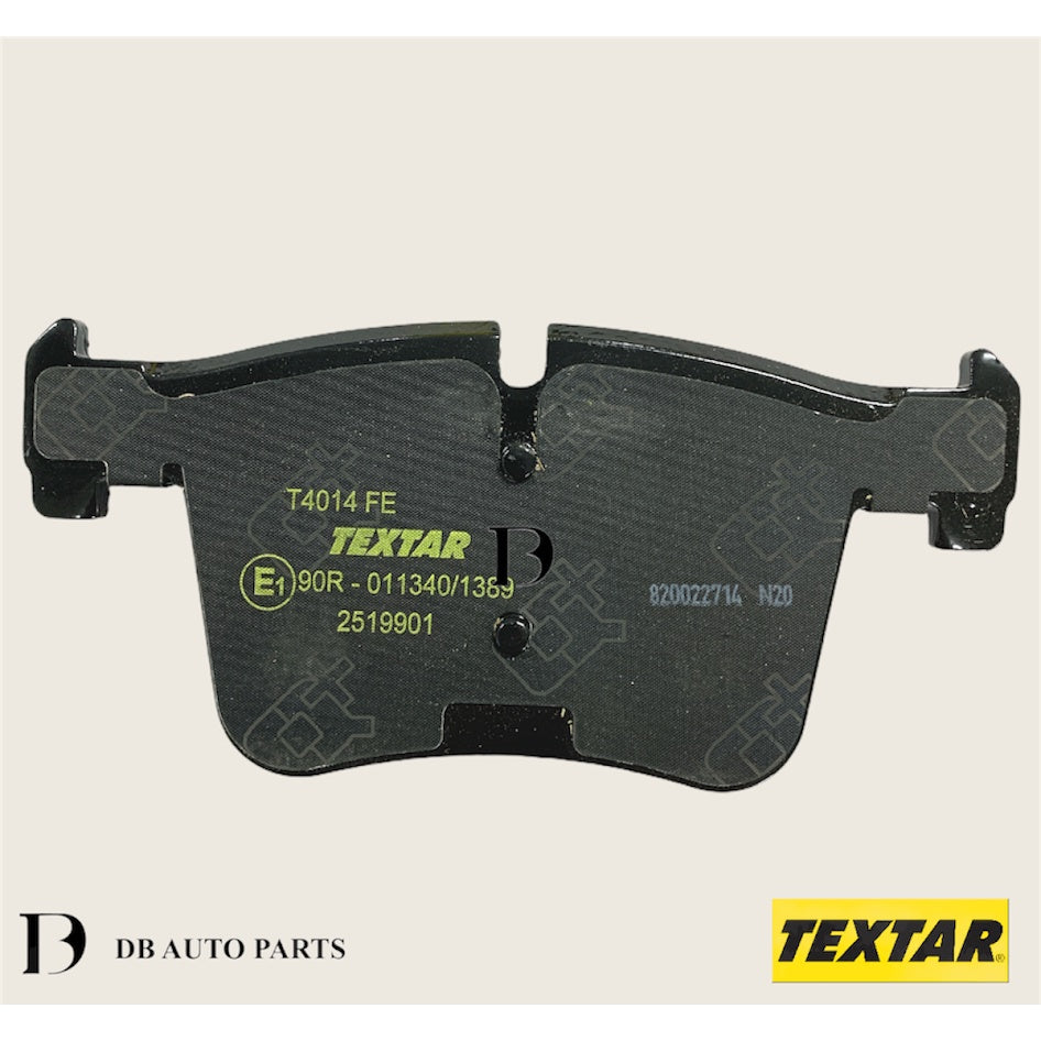 TEXTAR BMW F20 F21 F30 FRONT BRAKE PAD (34112464194)(34114073936)(34116798978)(34116854126)(34116856193)(2519901)