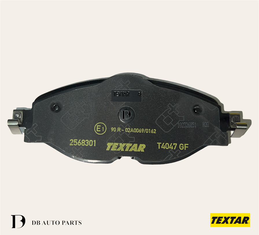 TEXTAR VOLKSWAGEN MK7 GOLF PASSAT TIGUAN AUDI A3 Q2 TT FRONT BRAKE PADS W/ BRAKE SENSOR (2568301)(5Q0698151F)