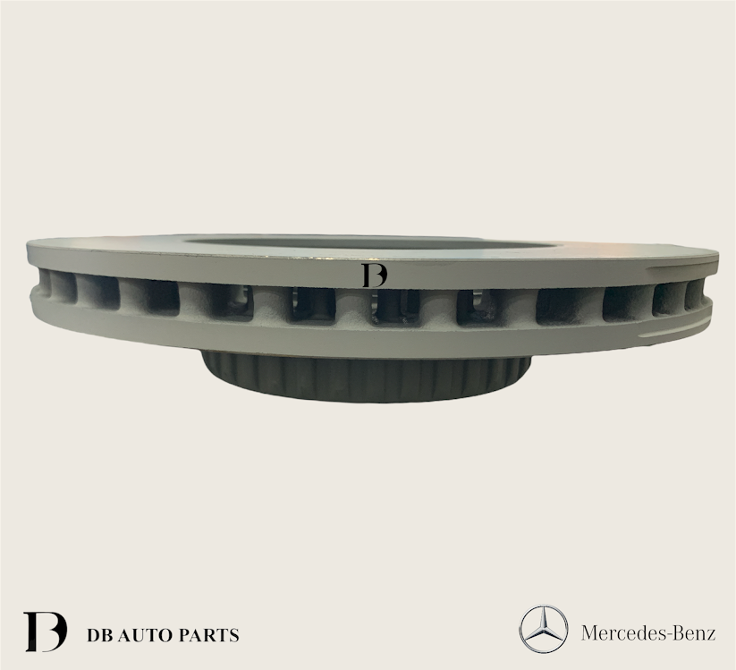 ORIGINAL MERCEDES BENZ C-CLASS W205 C160 C200 E-CLASS W213 E180 E200 FRONT BRAKE DISC SET /2 PCS (0004212512)