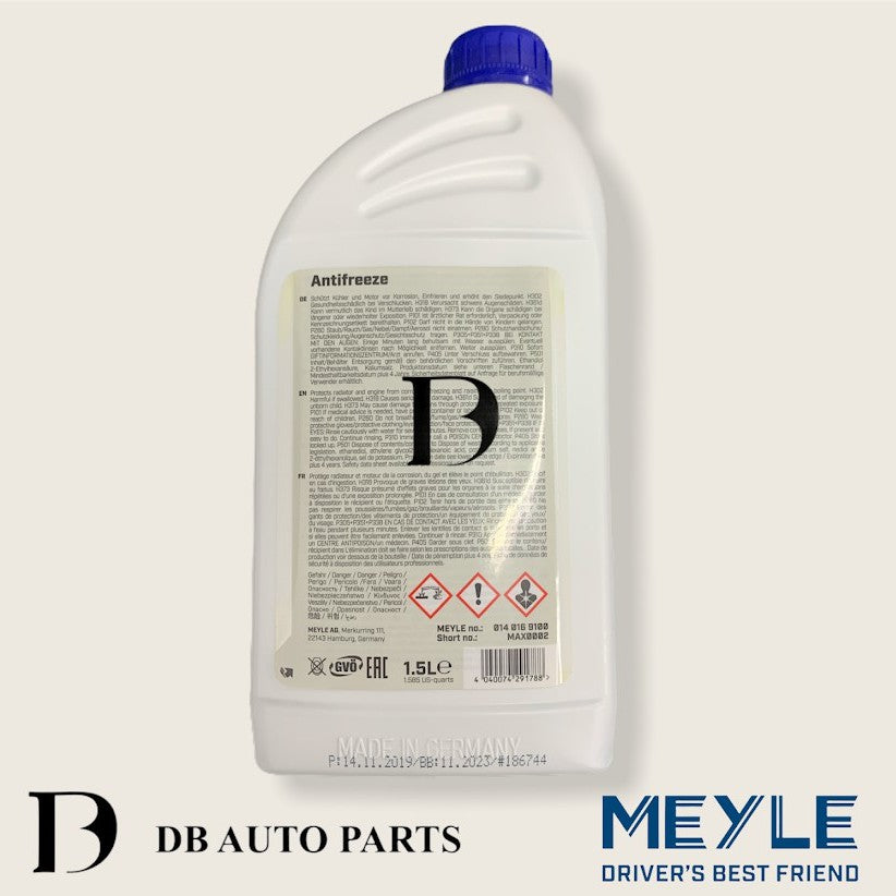 MEYLE RADIATOR COOLANT (BLUE) 1.5LITERS (0140169100)(0019890825)(8214147704)(G011A8CA1)