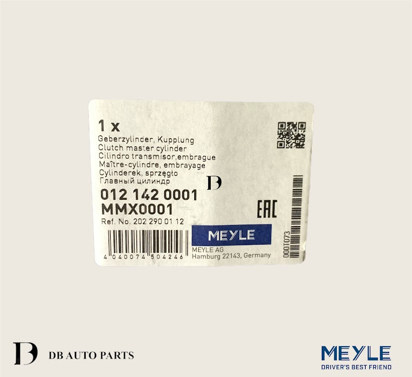 MEYLE MERCEDES BENZ W124 W210 W140 TOP UPPER CLUTCH PUMP / CLUTCH MASTER CYLINDER  (0121420001)(0012956806)