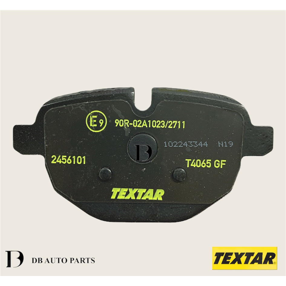 TEXTAR BMW F10 F25 X3 REAR BRAKE PAD (34216798193)(34216870558)(34216870565)(34216885451)(34216885452)(2456101)