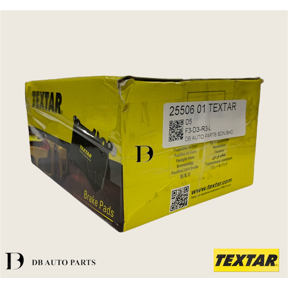 TEXTAR BMW F21 F30 FRONT BRAKE PAD (34106884243)(34116850568)(34116874331)(34112468431)(2550601)
