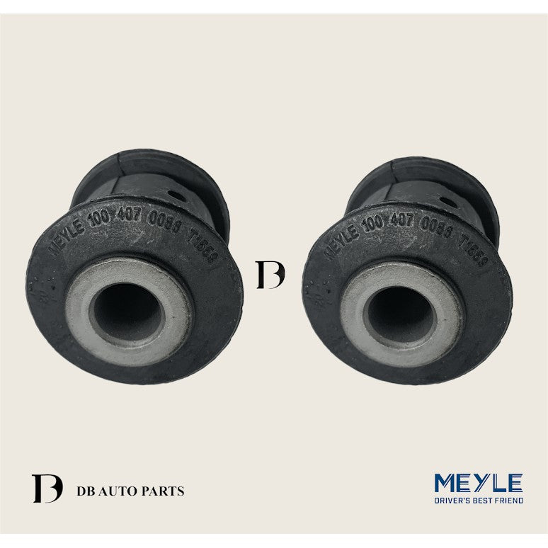 MEYLE AUDI VOLKSWAGEN FRONT AXLE LOWER ARM BUSH SET/2PCS (1004070086)(1K0407182A)(5Q0407182)