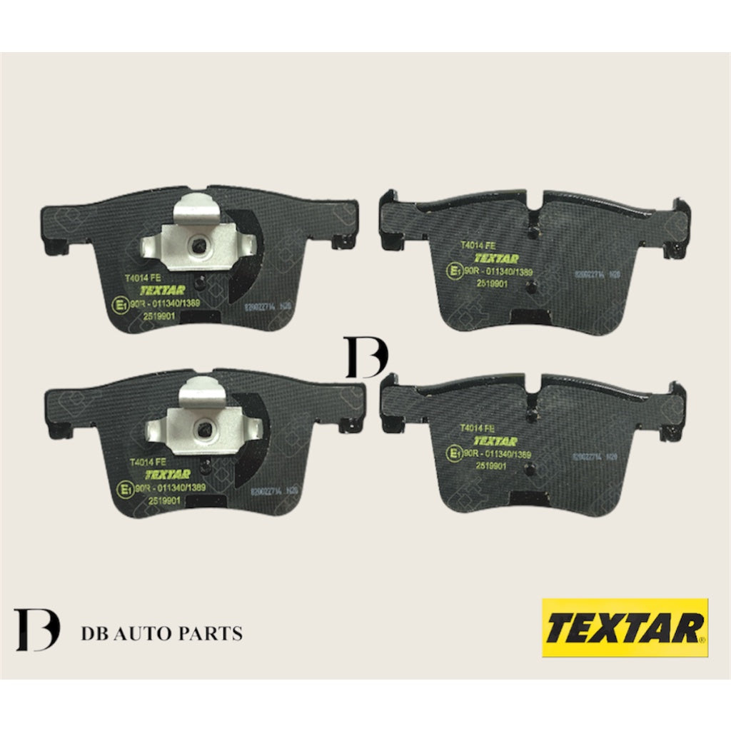 TEXTAR BMW F20 F21 F30 FRONT BRAKE PAD (34112464194)(34114073936)(34116798978)(34116854126)(34116856193)(2519901)