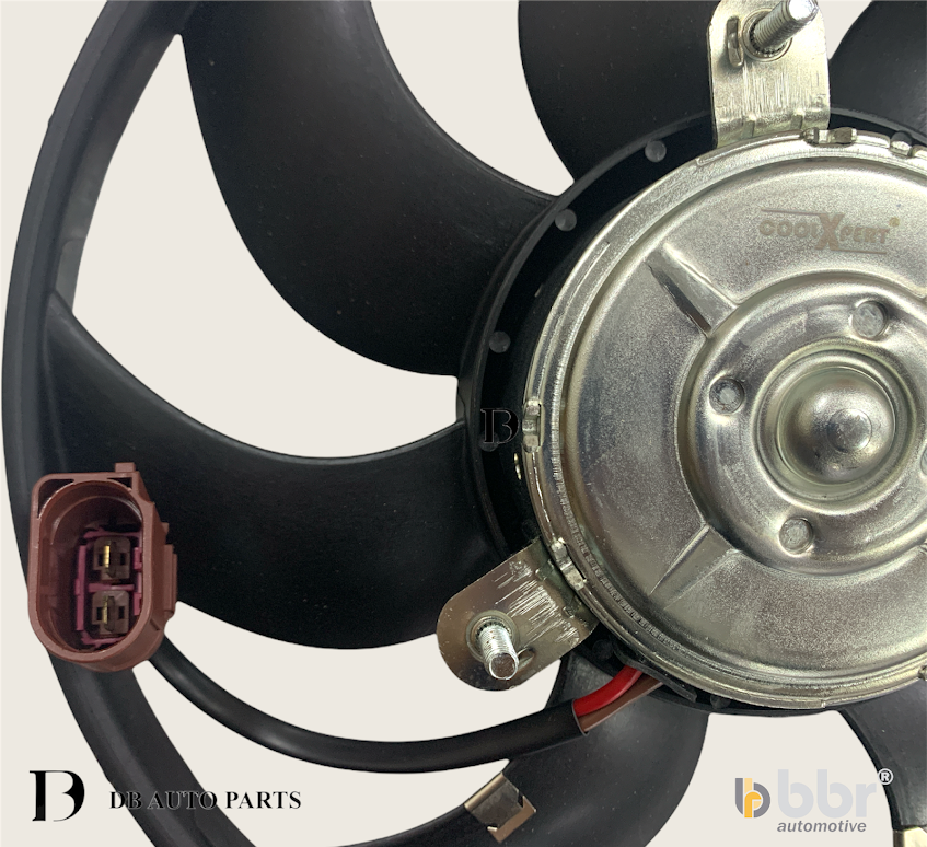 BBR AUDI VOLKSWAGEN MK5 MK6 FAN MOTOR / AUTO FAN RIGHT, 295MM  (0026001103)(1K0959455ET)