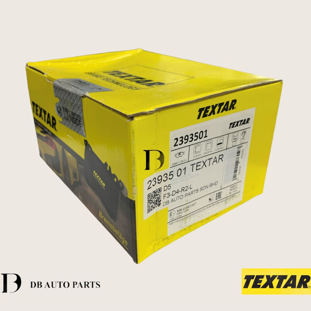 TEXTAR BMW E90 FRONT BRAKE PADS (34116769951)(2393501)(34116769763)