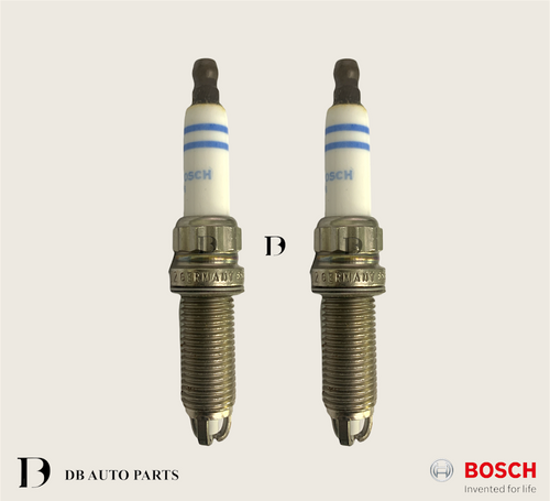BOSCH BMW E88 E82 E90 335i F01 F02 740i SPARK PLUG SET / 2PCS 	(0242140507)(12120034087)