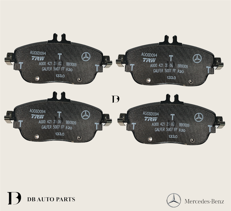 ORIGINAL MERCEDES BENZ A-CLASS W176 A250 W156 W246 W117 FRONT BRAKE PADS SET (0004203002)(2486901)(0252486919)