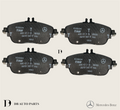 ORIGINAL MERCEDES BENZ A-CLASS W176 A250 W156 W246 W117 FRONT BRAKE PADS SET (0004203002)(2486901)(0252486919)