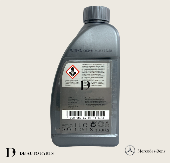 MERCEDES BENZ W204 W212 TRANSMISSION OIL 722.9 236.15 (0019897703)(0140193100)( 0019897803)(0019897703)