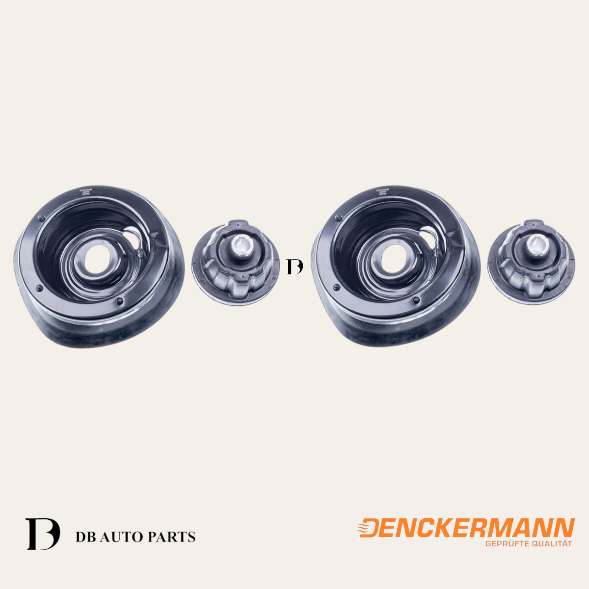 DENCKERMANN MERCEDES BENZ C-CLASS W203 C180 C200 C220 FRONT ABSORBER MOUNTING 2 PCS	(2033200273)(D600005)