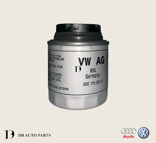 100% ORIGINAL VOLKSWAGEN TSI GOLF BEETLE PASSAT POLO TIGUAN TOURAN AUDI TFSI A1 A3 OIL FILTER 	(03C115561H)(03C115561E)