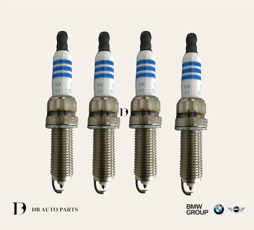 100% ORIGINAL BMW F20 F30 316i MINI R56 SPARK PLUG SET / 4 PCS (12122293697)(0242145537)