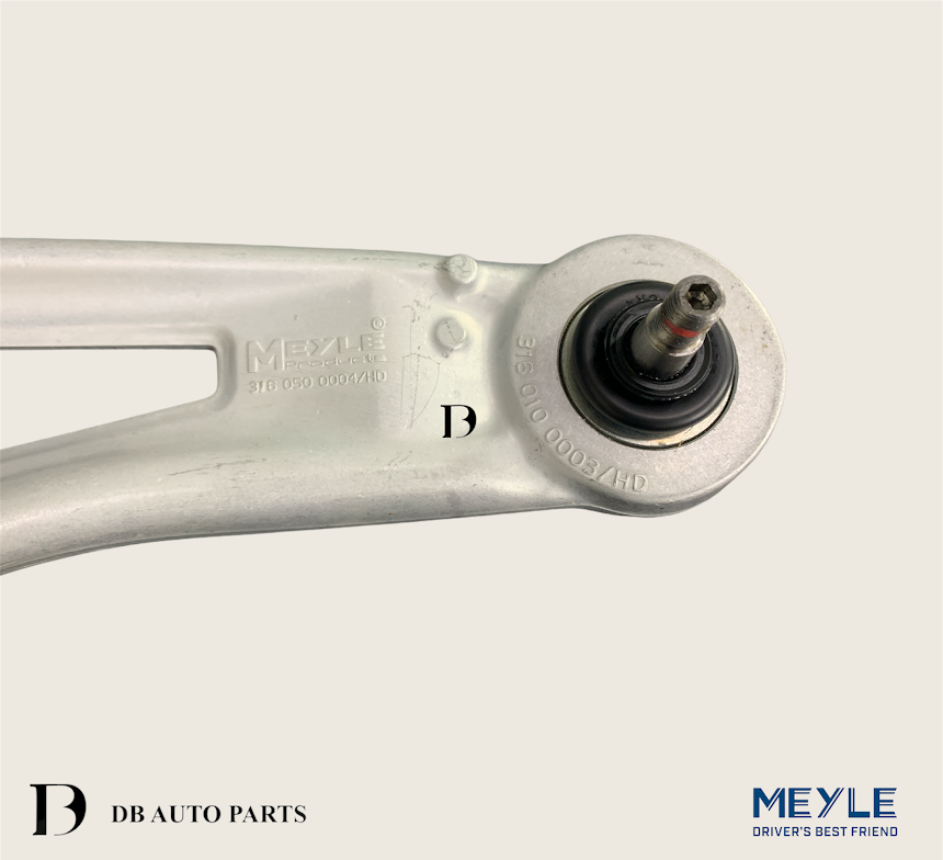 MEYLE HD BMW E46 316i 318i 320i FRONT RIGHT LOWER ARM/CONTROL ARM WITH BALL JOINT(3160500004)(31126758520)