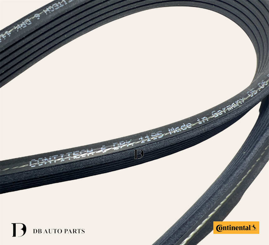 CONTINENTAL CTAM FAN BELT AUDI TT 1.8 QUATTRO VOLKSWAGEN GOLF 2.0 NEW BEETLE 1.6 FAN BELT (6DPK1195)(06A260849)